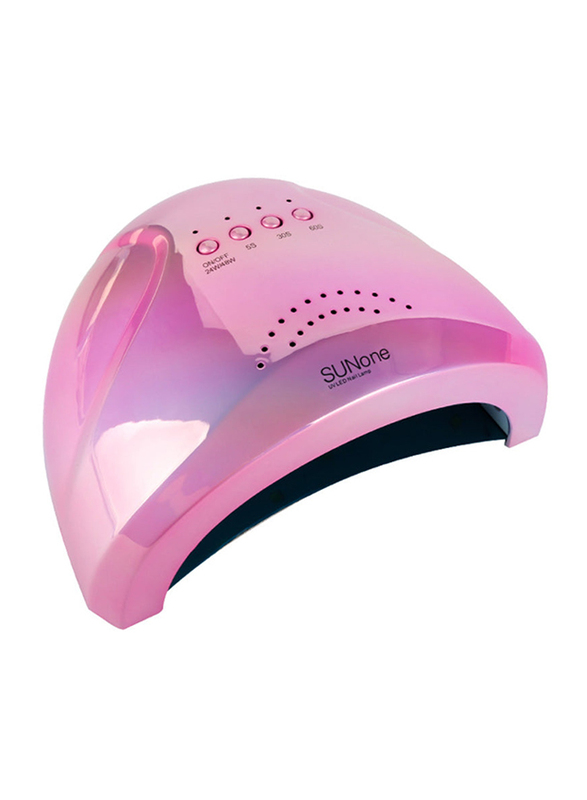 

Pilot Club Metallic Sun One 48W with UK Plug for Quick Drying Nail Lamp, Pink