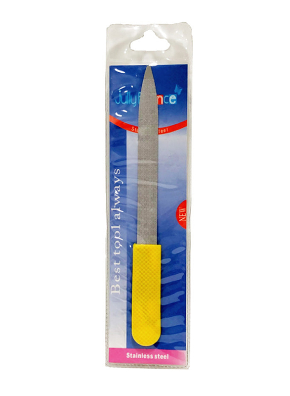 

Pilot Club Ergonomic Design Nail File for Gentle and Effective Filing, Silver/Yellow