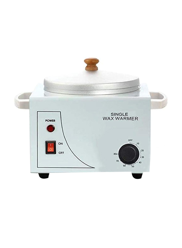 

Pilot Club Single Steel Wax Heater, PC-007, 500ml, White