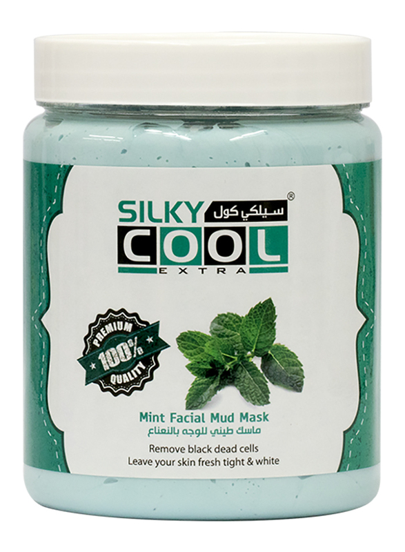 

Silky Cool Premium Quality Mint Facial Mud Mask, 1000ml