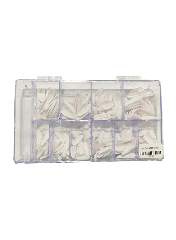 

Pilot Club Long Length Nail Tips, NT01, White