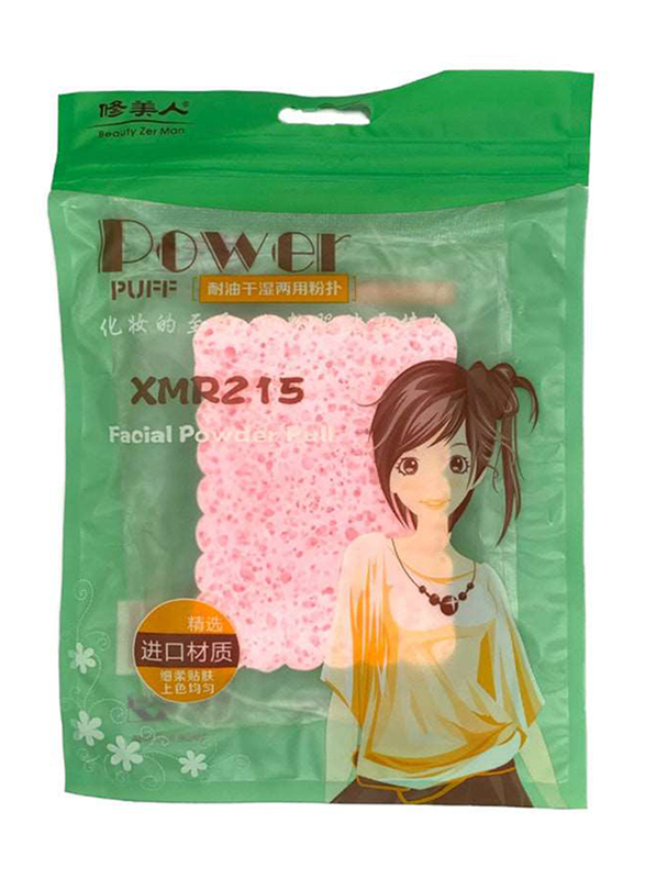 

Pilot Club Premium Face Sponge for Deep Cleansing and Exfoliation, Pink