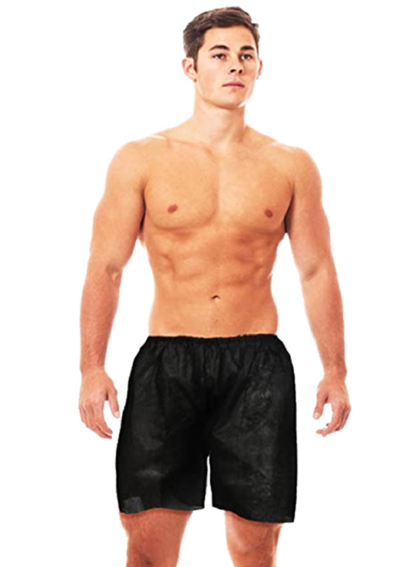 

Pilot Club Disposable X-Large Shorts, 50 Pieces, Black