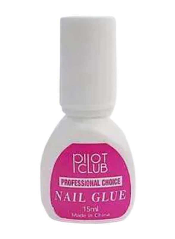 

Pilot Club 15ml Nail Glue for Strong Hold, White