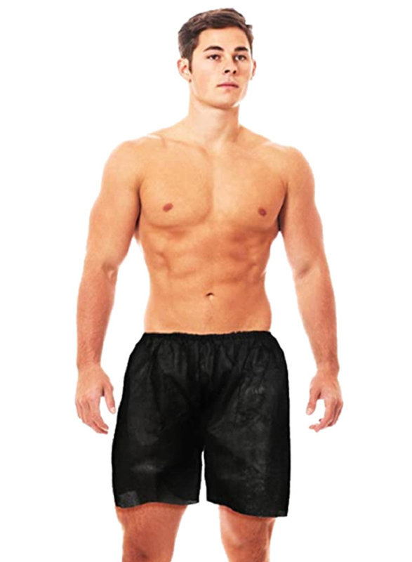 

Pilot Club Disposable Large Shorts, 50 Pieces, Black