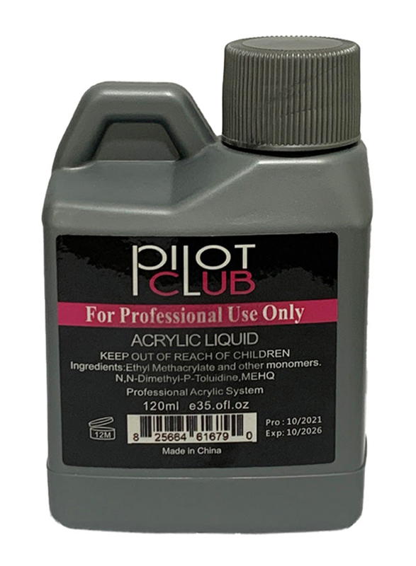 

Pilot Club 120ml Acrylic Liquid for Nail Art, White