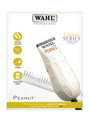 Wahl Peanut Classic Series Professional Corded Hair Trimmer, 8685, White