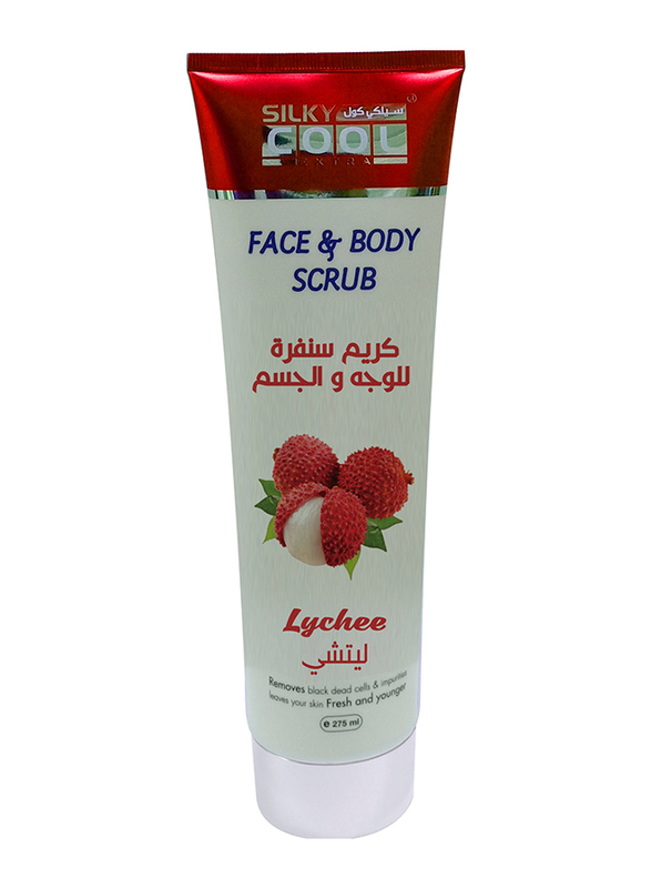 

Silky Cool Lychee Face Body Scrub, 275ml