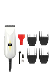 Wahl Super Micro Classic Series Professional Corded Hair Trimmer, 8689-1136, White