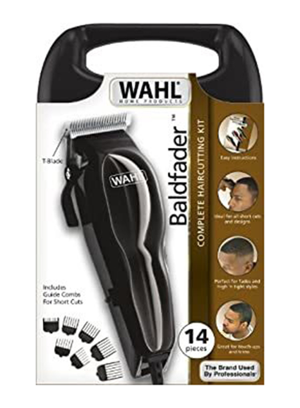 

Wahl Baldfader Corded Hair Clipper, 79111-527, Black