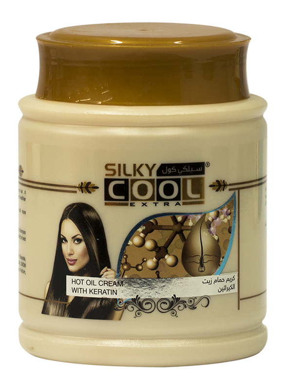 Silky Cool Hot Oil Cream with Keratine 1000ml