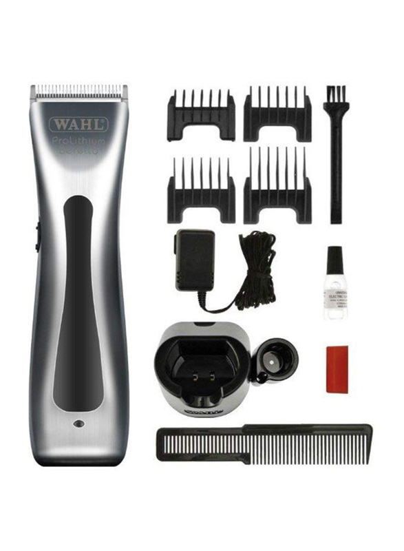 

Wahl Beretto Prolithium Series Professional Rechargeable Hair Clipper, 8843-136, Silver