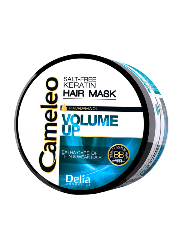 

Delia Cameleo Volume Up Keratin Hair Mask for Thin & Weakened Hair, 200ml