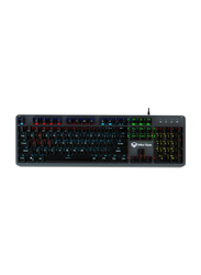 Meetion MK007 LED Mechanical Wired Gaming English Keyboard, Black