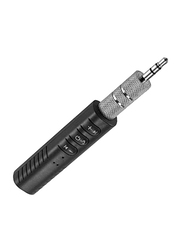 Generic Bluetooth Receiver AUX 3.5mm Jack Wireless Adapter, Black