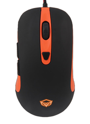 Meetion GM30 Classic Optical Gaming Mouse, Orange/Black