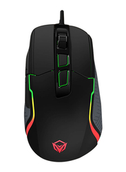 Meetion Poseidon Pro G3360 Wired Optical Gaming Mouse with Professional Macro 120000 DPI, Purple