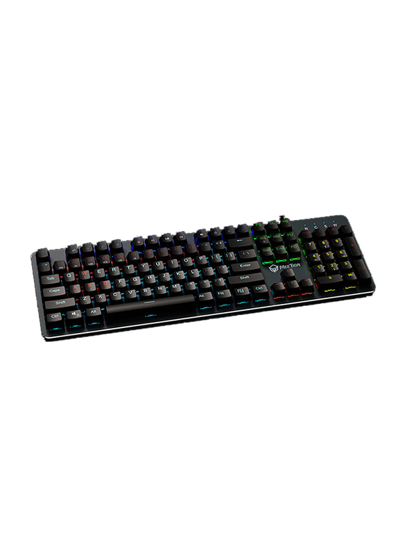Meetion Wired Gaming English Keyboard/Mouse/Headset Combo Set, Black
