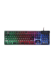 Meetion K9300 RGB Wired English Gaming Keyboard, Black