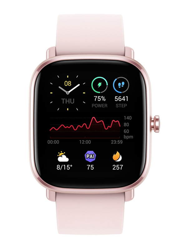 

Amazfit GTS 2 Mini 39mm Smartwatch, GPS, Pink