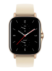 Amazfit GTS 2 42mm Smartwatch with Music Storage, GPS, Gold