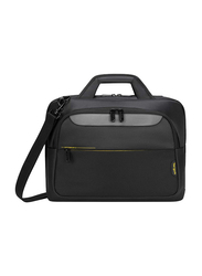 Targus CityGear 15.6-inch Business Professional Topload Messenger Laptop Bag, TCG460GL, Black