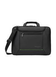 Targus Balance EcoSmart 15.6-inch Briefcase Messenger Laptop Bag, TBT918EU, Black