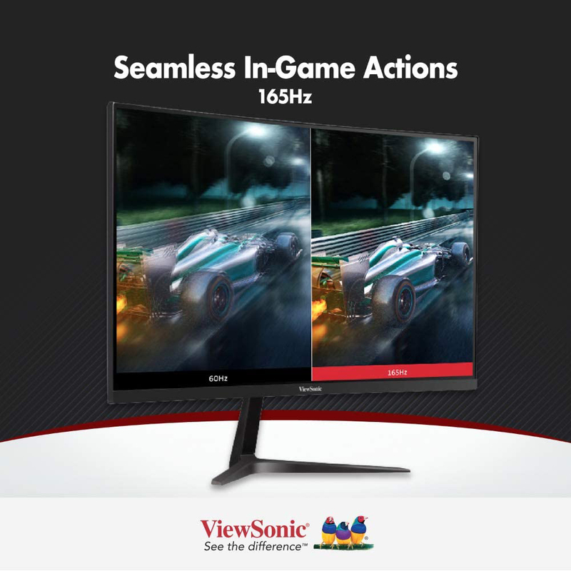 Viewsonic 27-Inch 165Hz Curved LED Gaming Monitor, VX2718-PC-MHD, Black