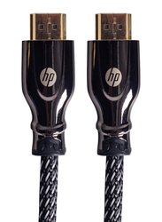 HP 1.5-Meter Pro Metal High Speed HDMI Cable, HDMI Male to HDMI for Display Devices, Black