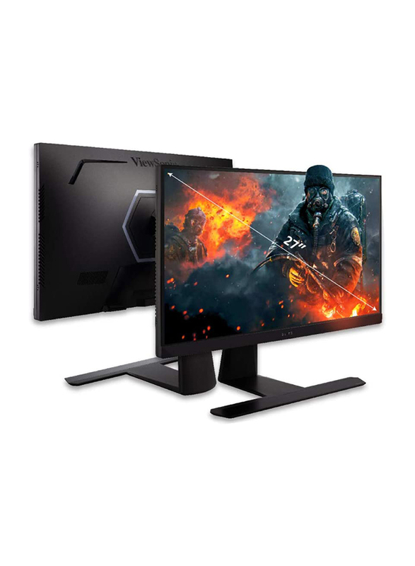 Viewsonic 27-Inch Elite FreeSync Premium Eye Care Advanced Ergonomic LCD Gaming Monitor, XG270QG, Black