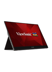 Viewsonic 16-Inch Full HD LED Touch Portable Monitor, TD1655, Black