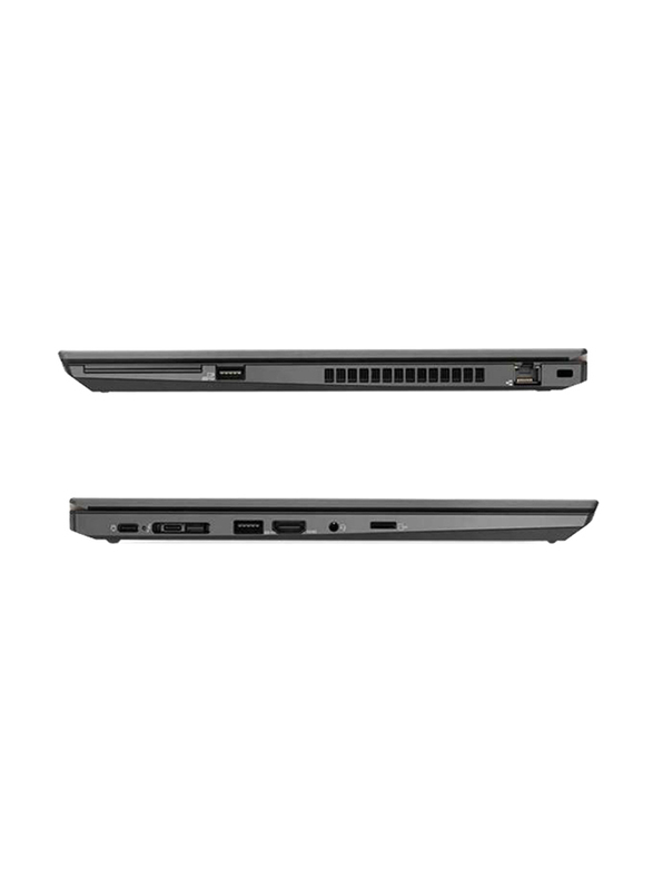Lenovo Thinkpad T590, 15.6" FHD IPS, Intel Core i7-8565U 8th Gen, 256GB SSD PCIe, 8GB RAM, Intel HD Graphics 620, Arabic/Numeric Keypad with Fingerprint Reader, Win10Pro 64-Bit, Black