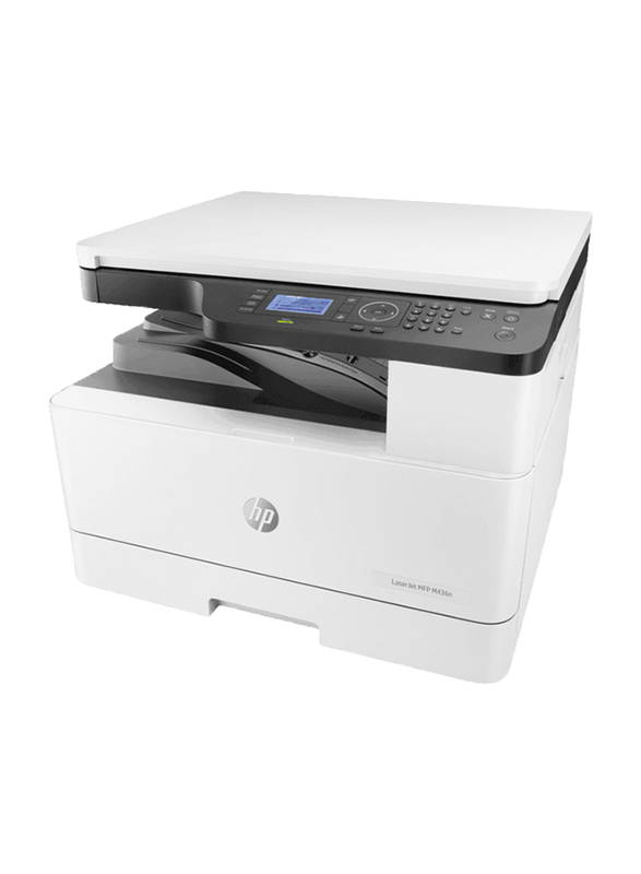 HP LaserJet MPF M436N W7U01A All-in-One Printer, White