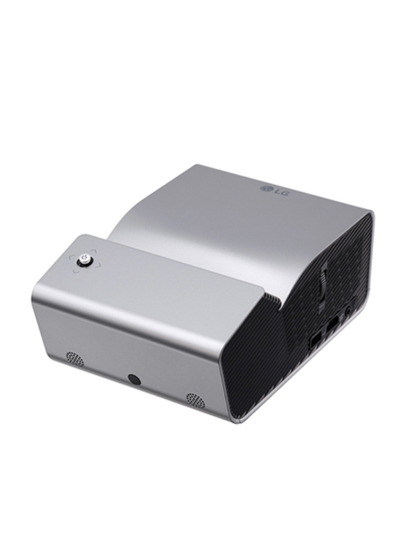 LG PH450UG HD DLP 3D Portable Projector, 450 Lumens, Ultra Short Throw, Wireless Screen Share/Bluetooth, Silver