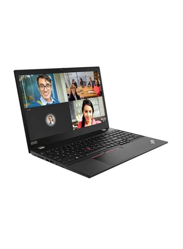 Lenovo Thinkpad T590, 15.6" FHD IPS, Intel Core i7-8565U 8th Gen, 256GB SSD PCIe, 8GB RAM, Intel HD Graphics 620, Arabic/Numeric Keypad with Fingerprint Reader, Win10Pro 64-Bit, Black