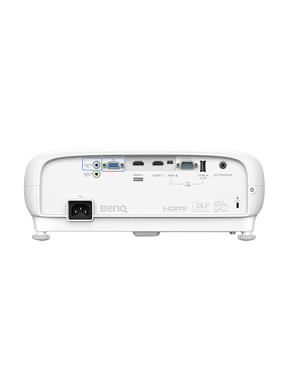 BenQ TK800M 4K DLP Home Entertainment Projector, 3000 Lumens, Blue/White