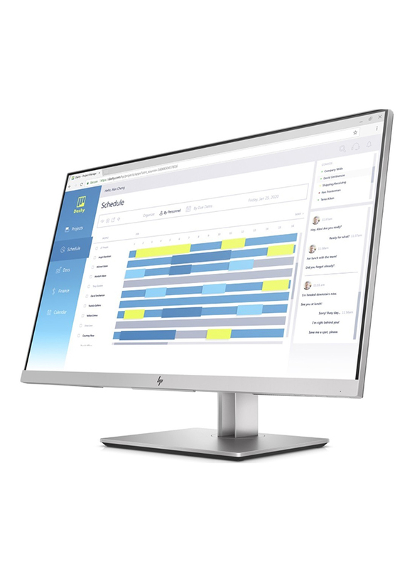 HP 27 Inch E273D LED Docking Monitor, 5WN63AS#ABV, Silver/Black