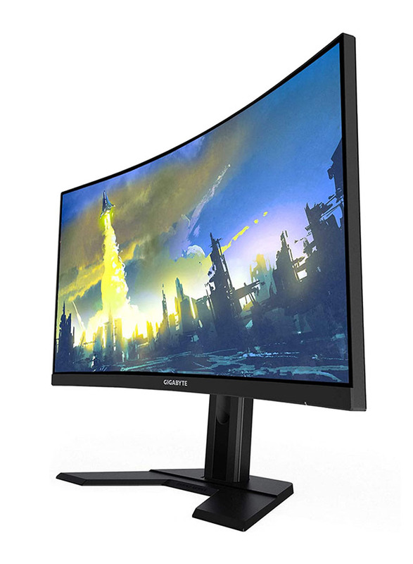 Gigabyte Aorus 27 Inch Curved Full HD LED 165Hz Gaming Monitor, G27FC, Black