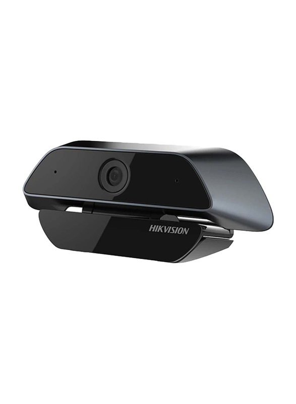 Hikvision DS-U12 Full HD USB Webcam, 2 MP, Black