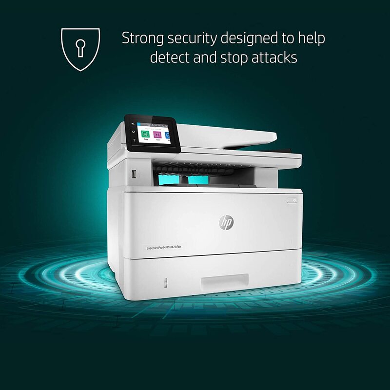 HP LaserJet Pro MFP M428FDN W1A29A All-in-One Printer, White