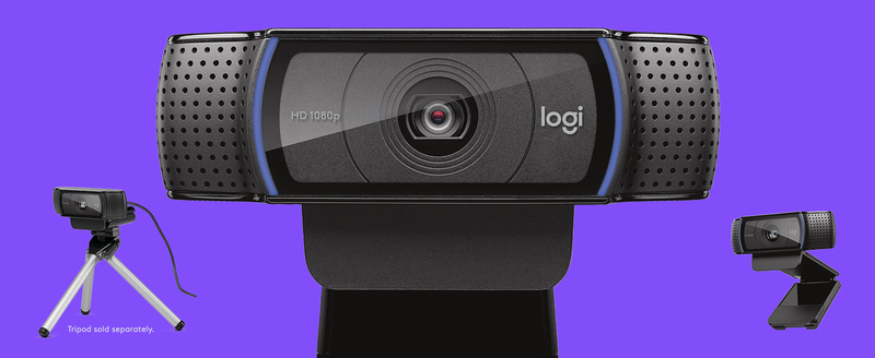 Logitech C920 Pro Full HD Web Camera, Black