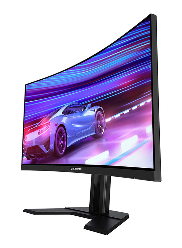 Gigabyte Aorus 27 Inch Curved QHD LED 165Hz 1ms Gaming Monitor, G27QC, Black