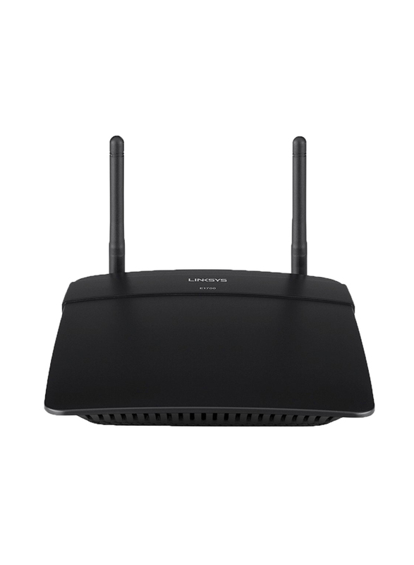 Linksys E1700 Brodband N300 Router, Black