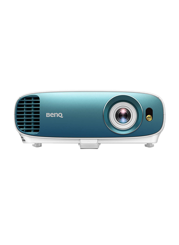 BenQ TK800M 4K DLP Home Entertainment Projector, 3000 Lumens, Blue/White