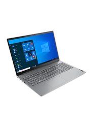 Lenovo Think Book 15 Laptop, 15.6" FHD Display, Intel Core i3 11th Gen, 256GB SSD, 4GB RAM, Integrated Intel Graphics, EN KB, Dos, Mineral Grey