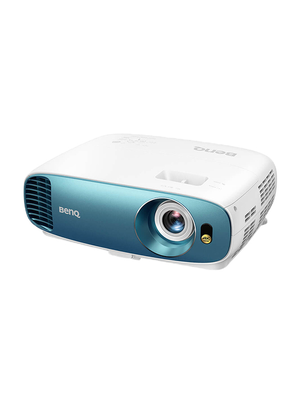 BenQ TK800M 4K DLP Home Entertainment Projector, 3000 Lumens, Blue/White