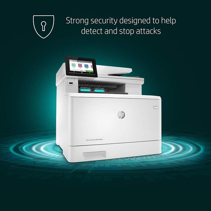 HP Color LaserJet Pro MFP M479FDN W1A79A All-in-One Printer, White