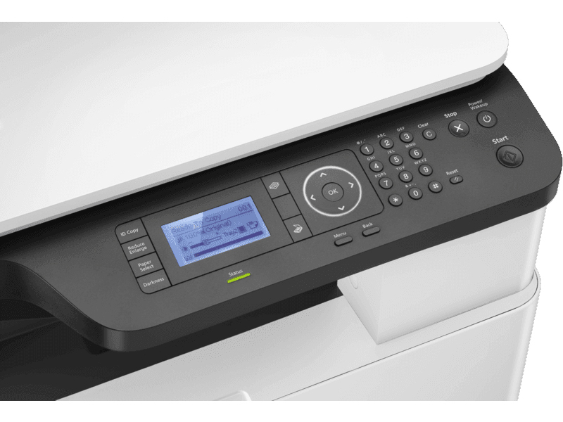 HP LaserJet MPF M436N W7U01A All-in-One Printer, White