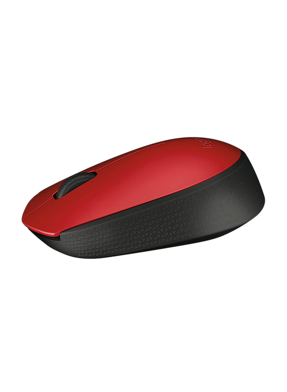 Logitech M171 Wireless Optical Mouse, Red
