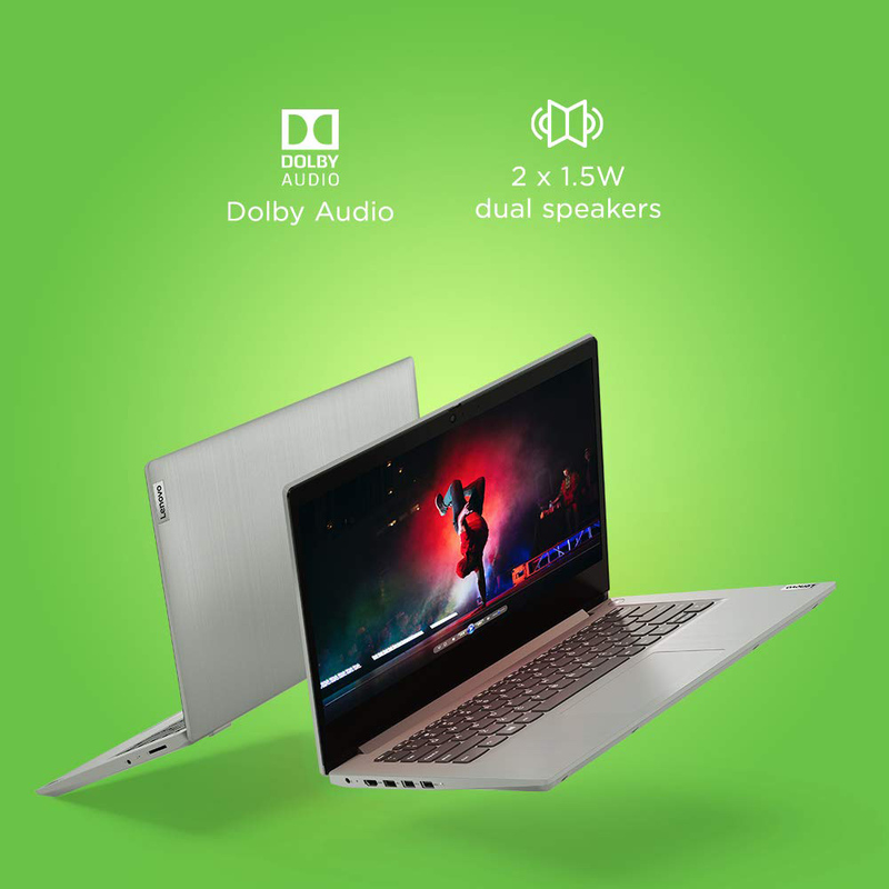 Lenovo IdeaPad 3 Laptop, 14" FHD Touch Display, AMD RYZEN 5 3500U, 512GB SSD, 8GB RAM, AMD Radeon Vega 8 Graphics, EN KB, Windows 10 Home, Grey